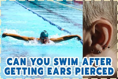 Can You Swim in a Pool After Getting Ears Pierced? And Why Do Fish Never Wear Earrings?